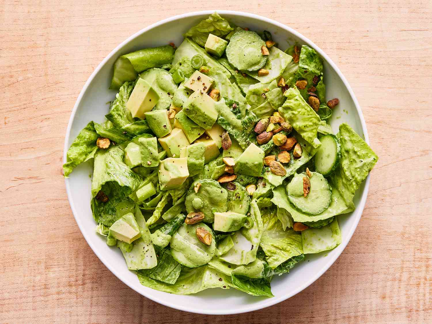 Romaine Salad with Green Goddess